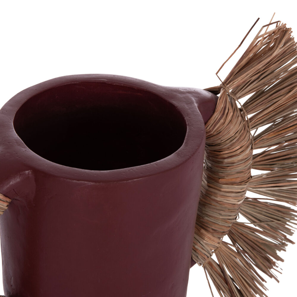 ΕΠΙΤΡΑΠΕΖΙΟ ΔΙΑΚΟΣΜΗΤΙΚΟ ΒΑΖΟ ALICA HM4668.06S ΒΥΣΣΙΝΙ ΤΕΡΑΚΟΤΑ & GRASS--55x19x34Υεκ - Image 8