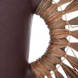 ΕΠΙΤΡΑΠΕΖΙΟ ΔΙΑΚΟΣΜΗΤΙΚΟ ΒΑΖΟ ALICA HM4668.07S ΣΟΚΟΛΑΤΙ ΤΕΡΑΚΟΤΑ & GRASS--55x19x34Υεκ - Image 10