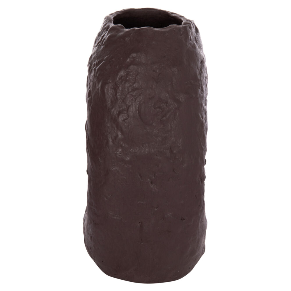 ΕΠΙΤΡΑΠΕΖΙΟ ΔΙΑΚΟΣΜΗΤΙΚΟ ΒΑΖΟ NAMENTIS HM4673.07L ΣΟΚΟΛΑΤΙ ΤΕΡΑΚΟΤΑ--26.5x16x36.5Υεκ - Image 5