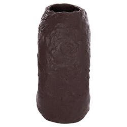 ΕΠΙΤΡΑΠΕΖΙΟ ΔΙΑΚΟΣΜΗΤΙΚΟ ΒΑΖΟ NAMENTIS HM4673.07L ΣΟΚΟΛΑΤΙ ΤΕΡΑΚΟΤΑ--26.5x16x36.5Υεκ - Image 5