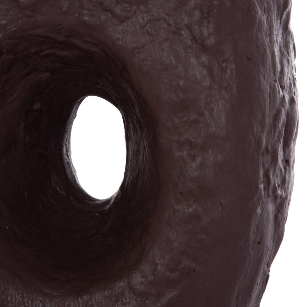 ΕΠΙΤΡΑΠΕΖΙΟ ΔΙΑΚΟΣΜΗΤΙΚΟ ΒΑΖΟ NAMENTIS HM4673.07L ΣΟΚΟΛΑΤΙ ΤΕΡΑΚΟΤΑ--26.5x16x36.5Υεκ - Image 7