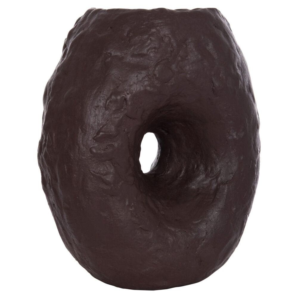 ΕΠΙΤΡΑΠΕΖΙΟ ΔΙΑΚΟΣΜΗΤΙΚΟ ΒΑΖΟ NAMENTIS HM4673.07S ΣΟΚΟΛΑΤΙ ΤΕΡΑΚΟΤΑ--22x13x28Υεκ - Image 1