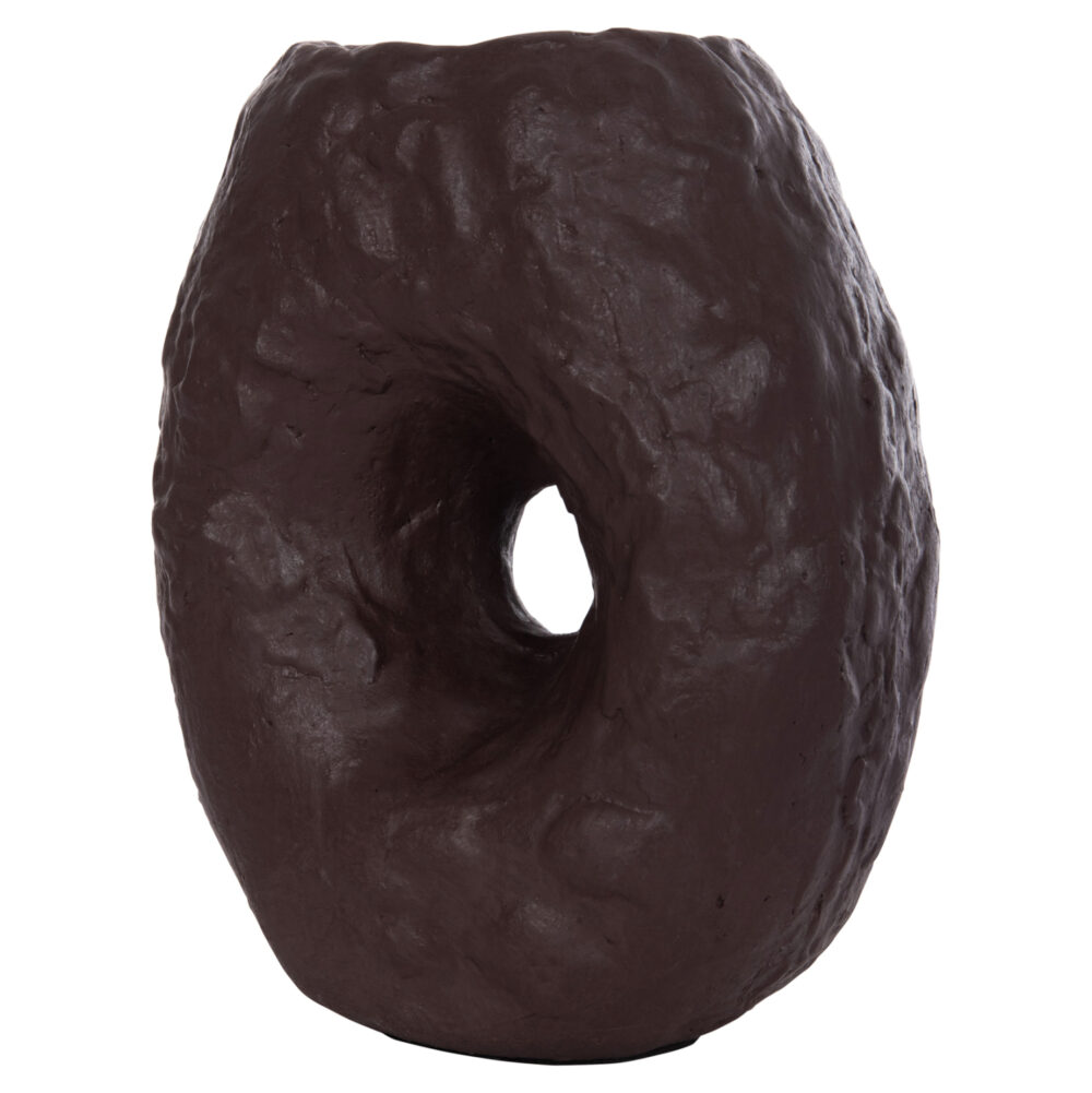 ΕΠΙΤΡΑΠΕΖΙΟ ΔΙΑΚΟΣΜΗΤΙΚΟ ΒΑΖΟ NAMENTIS HM4673.07S ΣΟΚΟΛΑΤΙ ΤΕΡΑΚΟΤΑ--22x13x28Υεκ - Image 5