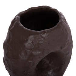 ΕΠΙΤΡΑΠΕΖΙΟ ΔΙΑΚΟΣΜΗΤΙΚΟ ΒΑΖΟ NAMENTIS HM4673.07S ΣΟΚΟΛΑΤΙ ΤΕΡΑΚΟΤΑ--22x13x28Υεκ - Image 6