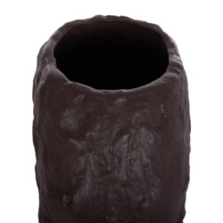 ΕΠΙΤΡΑΠΕΖΙΟ ΔΙΑΚΟΣΜΗΤΙΚΟ ΒΑΖΟ NAMENTIS HM4673.07S ΣΟΚΟΛΑΤΙ ΤΕΡΑΚΟΤΑ--22x13x28Υεκ - Image 8