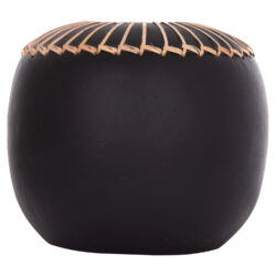 ΕΠΙΤΡΑΠΕΖΙΟ ΔΙΑΚΟΣΜΗΤΙΚΟ ΒΑΖΟ LENNOX HM4675.01L TΕΡΑΚΟΤΑ ΣΕ ΜΑΥΡΟ--Φ22x20Υεκ. - Image 3