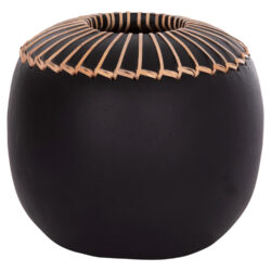 ΕΠΙΤΡΑΠΕΖΙΟ ΔΙΑΚΟΣΜΗΤΙΚΟ ΒΑΖΟ LENNOX HM4675.01L TΕΡΑΚΟΤΑ ΣΕ ΜΑΥΡΟ--Φ22x20Υεκ.