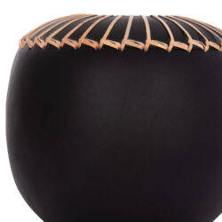 ΕΠΙΤΡΑΠΕΖΙΟ ΔΙΑΚΟΣΜΗΤΙΚΟ ΒΑΖΟ LENNOX HM4675.01L TΕΡΑΚΟΤΑ ΣΕ ΜΑΥΡΟ--Φ22x20Υεκ. - Image 6