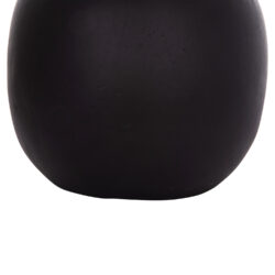 ΕΠΙΤΡΑΠΕΖΙΟ ΔΙΑΚΟΣΜΗΤΙΚΟ ΒΑΖΟ LENNOX HM4675.01L TΕΡΑΚΟΤΑ ΣΕ ΜΑΥΡΟ--Φ22x20Υεκ. - Image 8