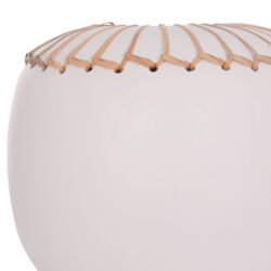 ΕΠΙΤΡΑΠΕΖΙΟ ΔΙΑΚΟΣΜΗΤΙΚΟ ΒΑΖΟ LENNOX HM4675.02L TΕΡΑΚΟΤΑ ΣΕ ΛΕΥΚΟ--Φ22x20Υεκ. - Image 6