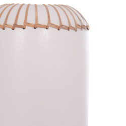 ΕΠΙΤΡΑΠΕΖΙΟ ΔΙΑΚΟΣΜΗΤΙΚΟ ΒΑΖΟ LENNOX HM4675.02S TΕΡΑΚΟΤΑ ΣΕ ΛΕΥΚΟ--Φ18x33Υεκ. - Image 5