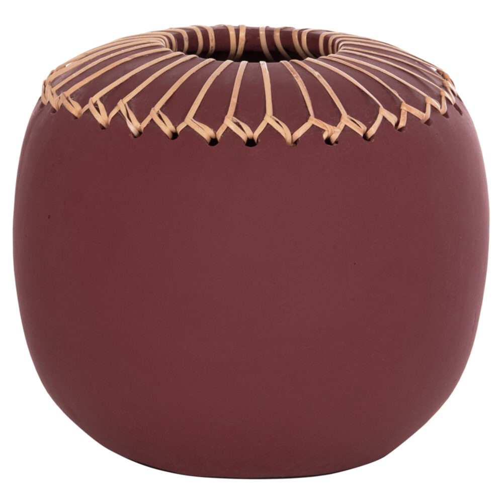 ΕΠΙΤΡΑΠΕΖΙΟ ΔΙΑΚΟΣΜΗΤΙΚΟ ΒΑΖΟ LENNOX HM4675.06L TΕΡΑΚΟΤΑ ΣΕ ΒΥΣΣΙΝΙ--Φ22x20Υεκ. - Image 1