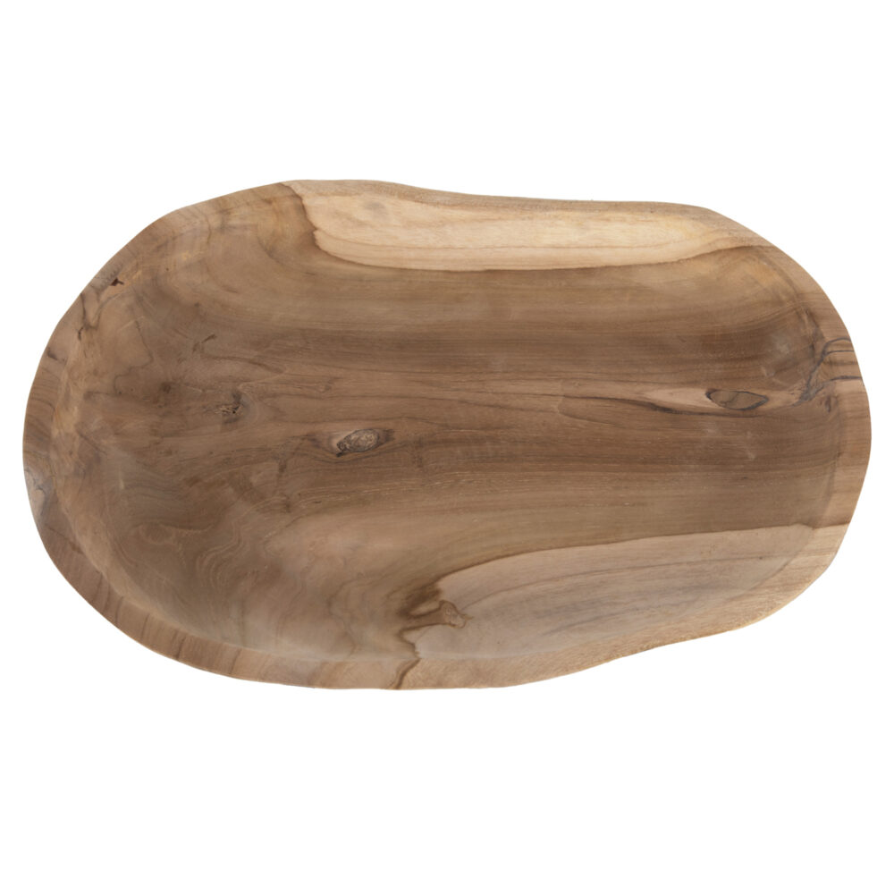 ΕΠΙΤΡΑΠΕΖΙΟ ΔΙΑΚΟΣΜΗΤΙΚΟ HM4293 ΟΒΑΛ ΔΙΣΚΟΣ ΑΝΑΚΥΚΛΩΜΕΝΟ ΤΕΑΚ 45x35x4Υεκ. - Image 6