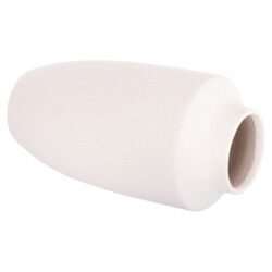 ΕΠΙΤΡΑΠΕΖΙΟ ΚΕΡΑΜΙΚΟ ΔΙΑΚΟΣΜΗΤΙΚΟ ΒΑΖΟ GALAD HM4588.01 ΕΚΡΟΥ ΚΡΥΣΤΑΛΛΙΚΟ Φ16x32Υεκ - Image 5