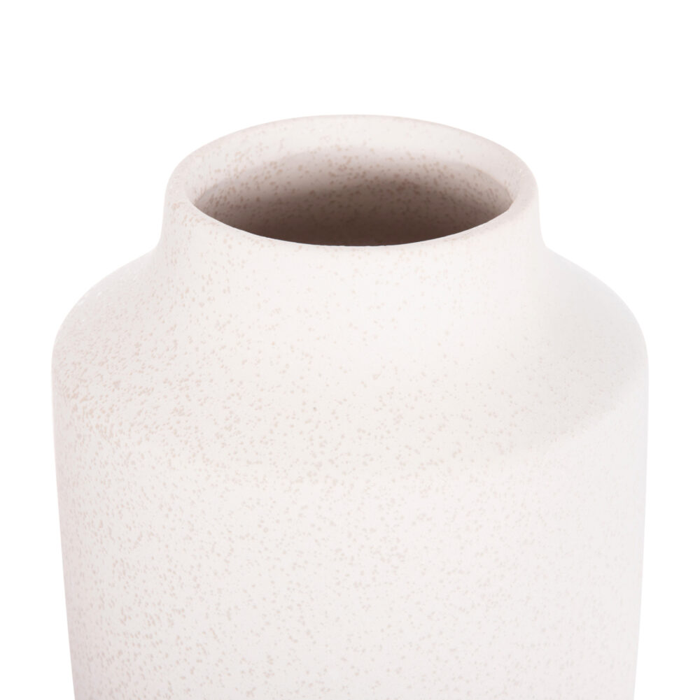 ΕΠΙΤΡΑΠΕΖΙΟ ΚΕΡΑΜΙΚΟ ΔΙΑΚΟΣΜΗΤΙΚΟ ΒΑΖΟ GALAD HM4588.01 ΕΚΡΟΥ ΚΡΥΣΤΑΛΛΙΚΟ Φ16x32Υεκ - Image 6