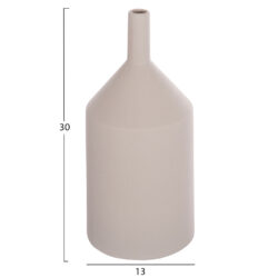 ΕΠΙΤΡΑΠΕΖΙΟ ΚΕΡΑΜΙΚΟ ΔΙΑΚΟΣΜΗΤΙΚΟ GALAD HM4608.03 ΓΚΡΙ ΜΑΤ Φ13x30Υεκ - Image 2