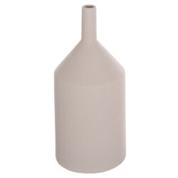 ΕΠΙΤΡΑΠΕΖΙΟ ΚΕΡΑΜΙΚΟ ΔΙΑΚΟΣΜΗΤΙΚΟ GALAD HM4608.03 ΓΚΡΙ ΜΑΤ Φ13x30Υεκ