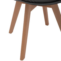 ΚΑΡΕΚΛΑ VEGAS HM0033.03 ΠΟΔΙΑ ΟΞΙΑΣ-ΚΑΘΙΣΜΑ P.P. ΣΚΟΥΡΟ ΓΚΡΙ 45x56x80Υεκ. - Image 9