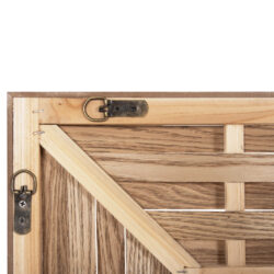 ΚΑΘΡΕΠΤΗΣ ΤΟΙΧΟΥ ΟΡΘΟΓΩΝΙΟΣ HM4225 ΜΠΑΜΠΟΥ ΣΕ ΧΡΩΜΑ ΟΑΚ 120x2,5x80 εκ. - Image 6