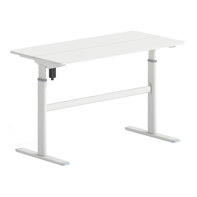 level-grafeio-i-y-ilektriko-rythmizomeno-pollaplon-epilogon-ypsous-aspro-enlarge LEVEL Γραφείο Η/Υ Ηλεκτρικό Ρυθμιζόμενο, Πολλαπλών επιλογών ύψους, Άσπρο - Image 1