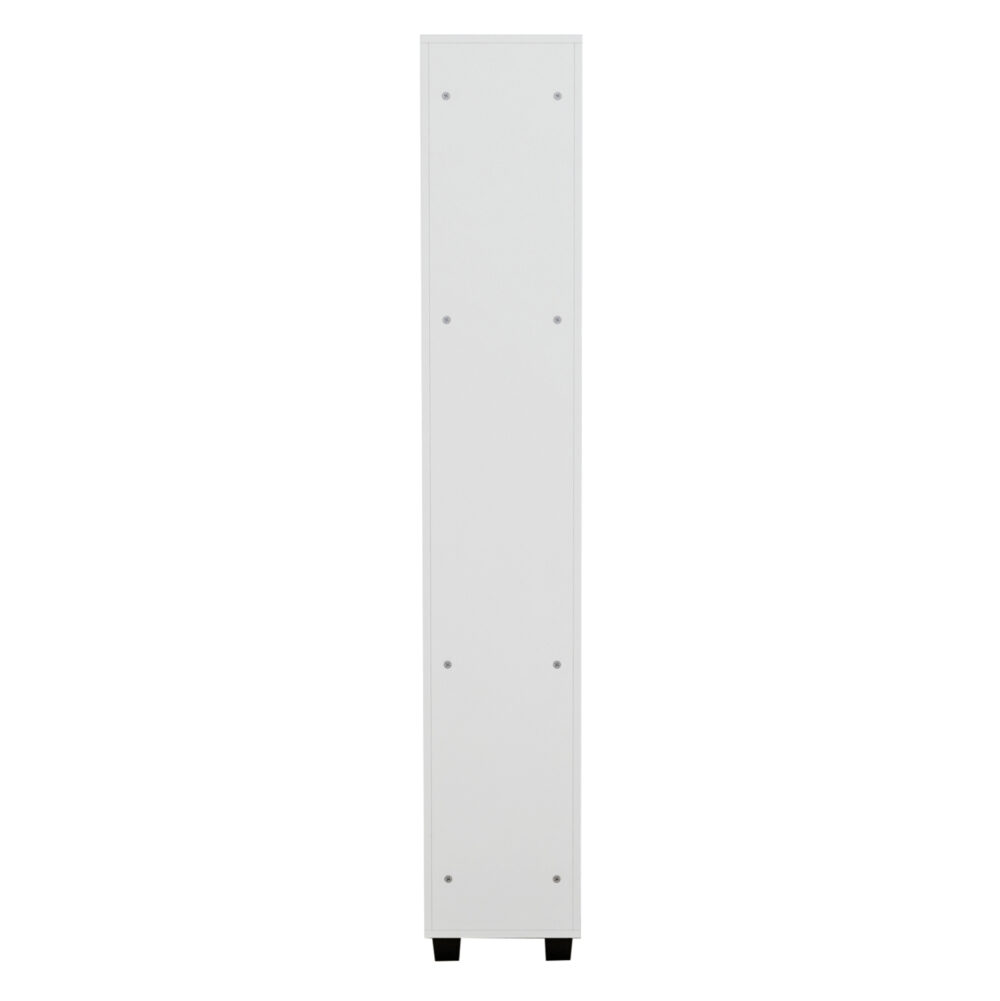 ΝΤΟΥΛΑΠΙ ADEMIA ΣΤΗΛΗ ΠΟΛΛΑΠΛΩΝ ΧΡΗΣΕΩΝ ΜΕΛΑΜΙΝΗ ΛΕΥΚΟ 30x33x175,5Yεκ.HM9124.11 - Image 5