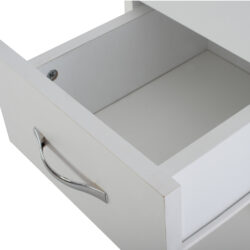 ΝΤΟΥΛΑΠΙ ADEMIA ΣΤΗΛΗ ΠΟΛΛΑΠΛΩΝ ΧΡΗΣΕΩΝ ΜΕΛΑΜΙΝΗ ΛΕΥΚΟ 30x33x175,5Yεκ.HM9124.11 - Image 9