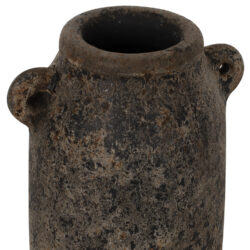 ΔΙΑΚΟΣΜΗΤΙΚA ΒΑΖA ΑΠΟ TERRACOTTA ΓΚΡΙ HM7710 - Image 7