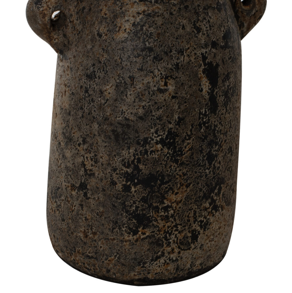 ΔΙΑΚΟΣΜΗΤΙΚA ΒΑΖA ΑΠΟ TERRACOTTA ΓΚΡΙ HM7710 - Image 8