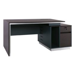 ADVANCE Γραφείο Σκούρο Καρυδί - Sky Grey - Image 3