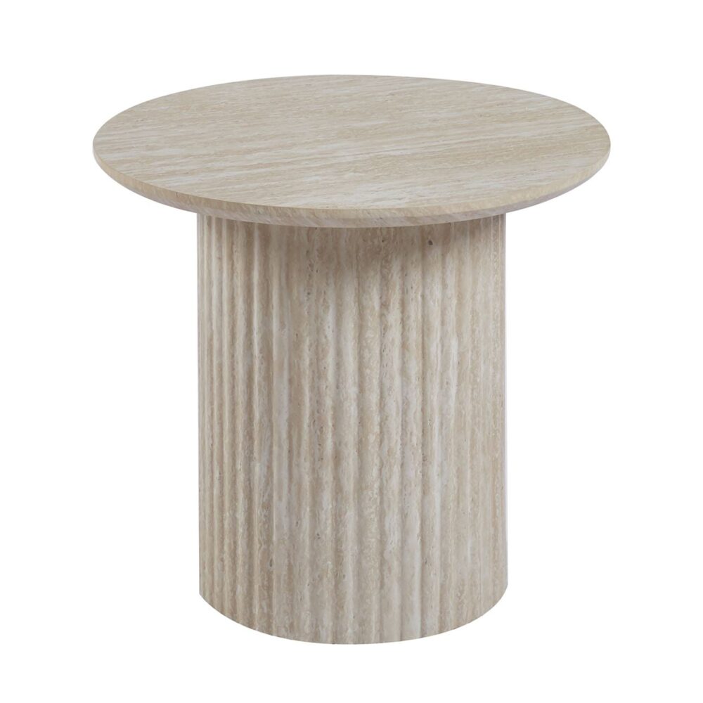 DIAZ Set-2 Τραπεζάκια Σαλονιού-Καθιστικού, ΜDF Απόχρωση Natural Stone - Image 3