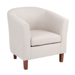 BOGA Πολυθρόνα Σαλονιού Καθιστικού, Ύφασμα  Μπεζ - Image 2