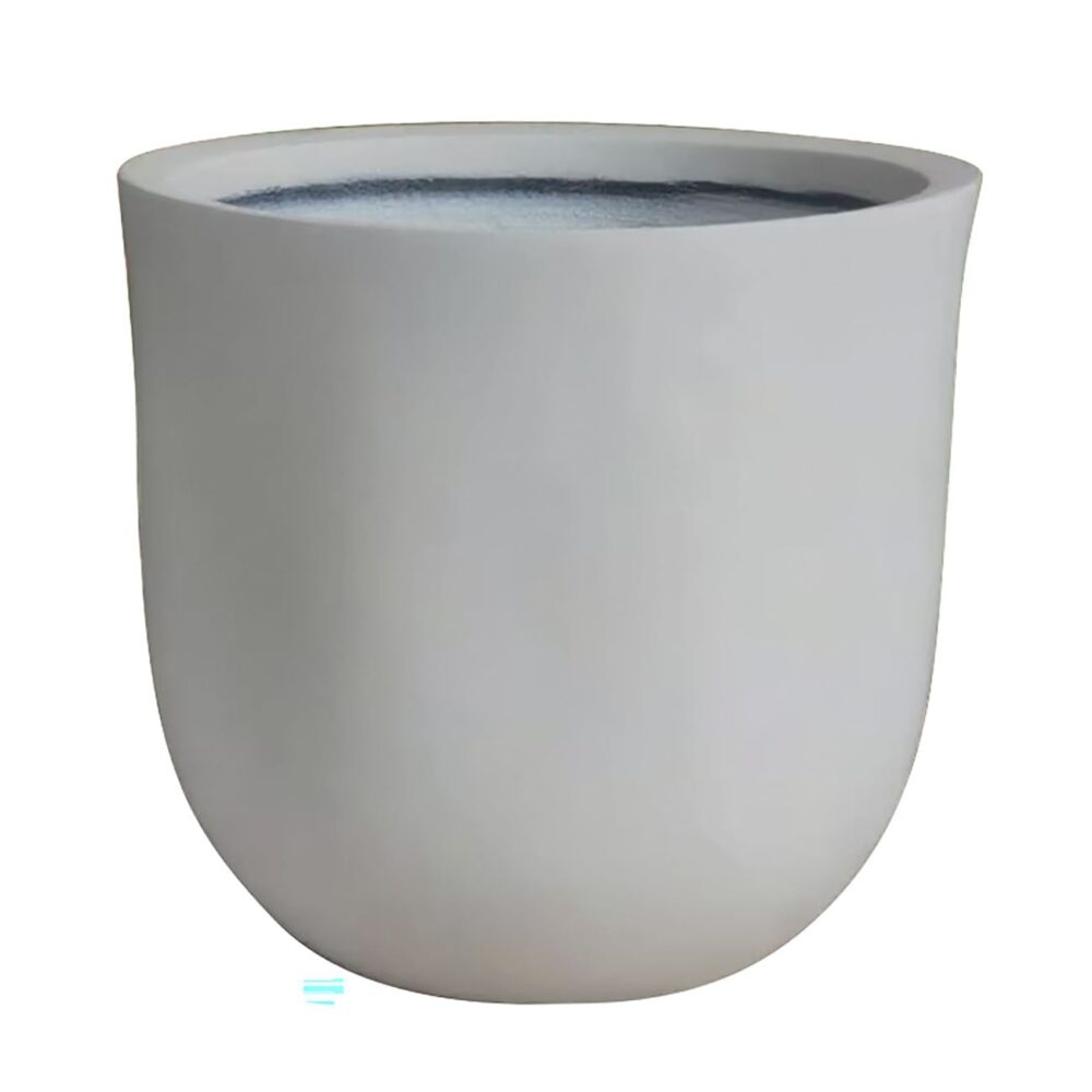 FLOWER POT-18 Απόχρωση Ivory White - Image 2