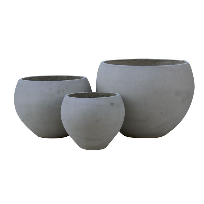 flower-pot-5-set-3-temachion-cement-grey-enlarge FLOWER POT-5 Set 3 τεμαχίων Cement Grey - Image 1