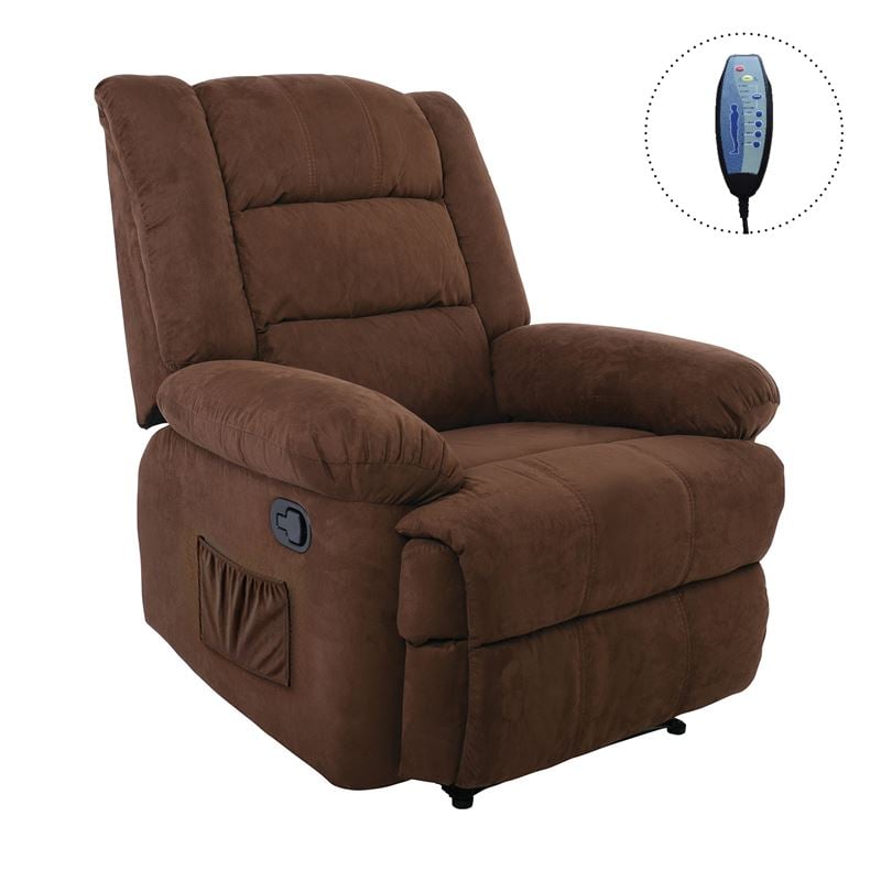 julia-massage-polythrona-relax-saloniou-kathistikou-yfasma-kafe-enlarge JULIA Massage Πολυθρόνα Relax Σαλονιού - Καθιστικού, Ύφασμα Καφέ - Image 1