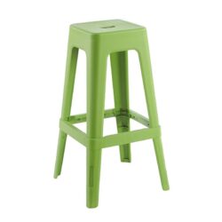 RELIX PP Σκαμπό BAR Στοιβαζόμενο, PP Απόχρωση Lime